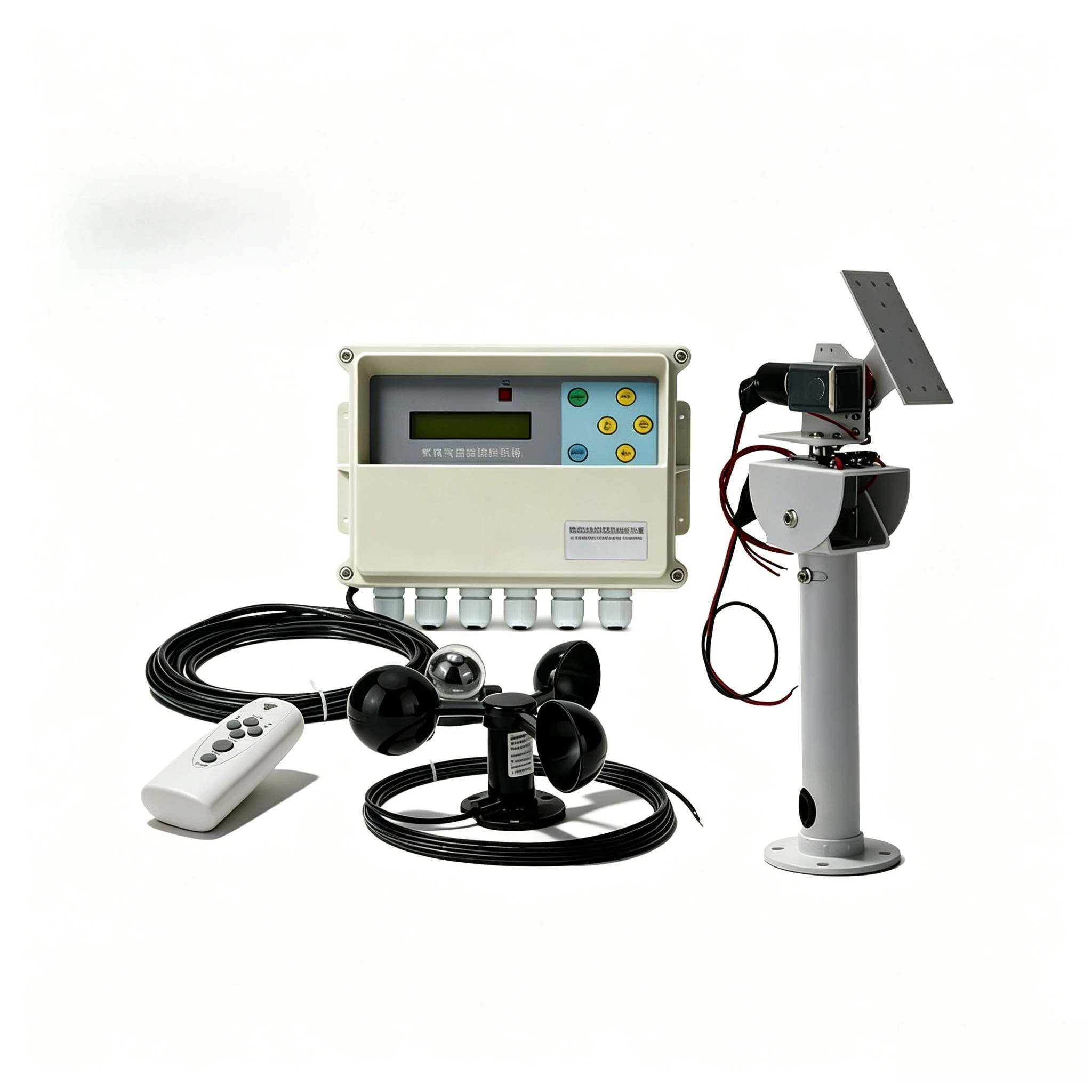 Dual Axis Solar Tracker Controller Automatic Sun Tracking System, Complete Kit with Remote Control + DC 2 Axis Gimbal Bracket
