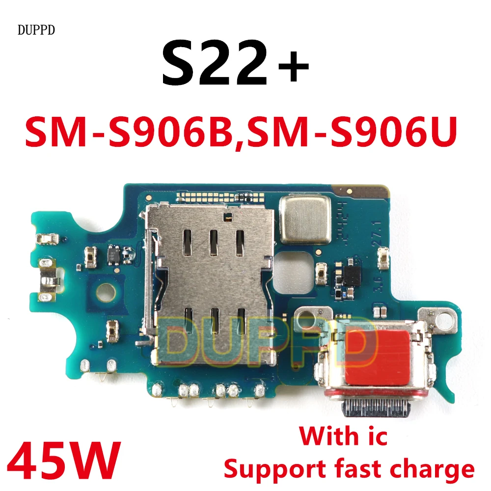 

Charging Flex For Samsung Galaxy S22 Plus S906U S906B S22+ 5G USB Charge Port Board Jack Dock Connector Charging Board Cable
