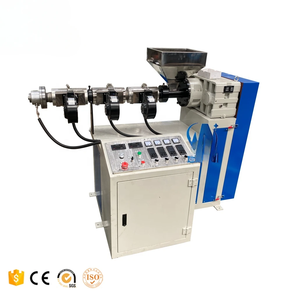 SJ30 small lab single screw extruder plastic extruder for PVC PET PP PE