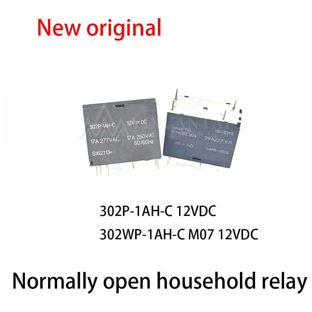10Pcs 302P-1AH-C 12VDC 302WP-1AH-C M07 12VDC 4-pin set of normally open household relays