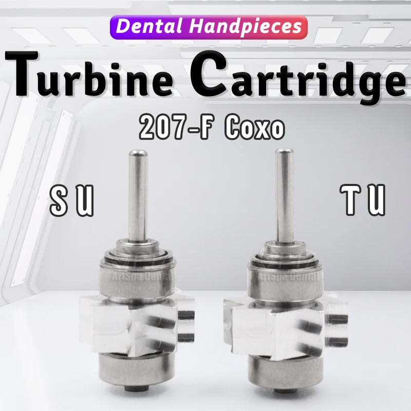 

Dental Spare Parts For CX-207 LED Torque Standard Handpiece Unrivaled Durability COXO 207F Rotor Repair Air Turbine Cartridge