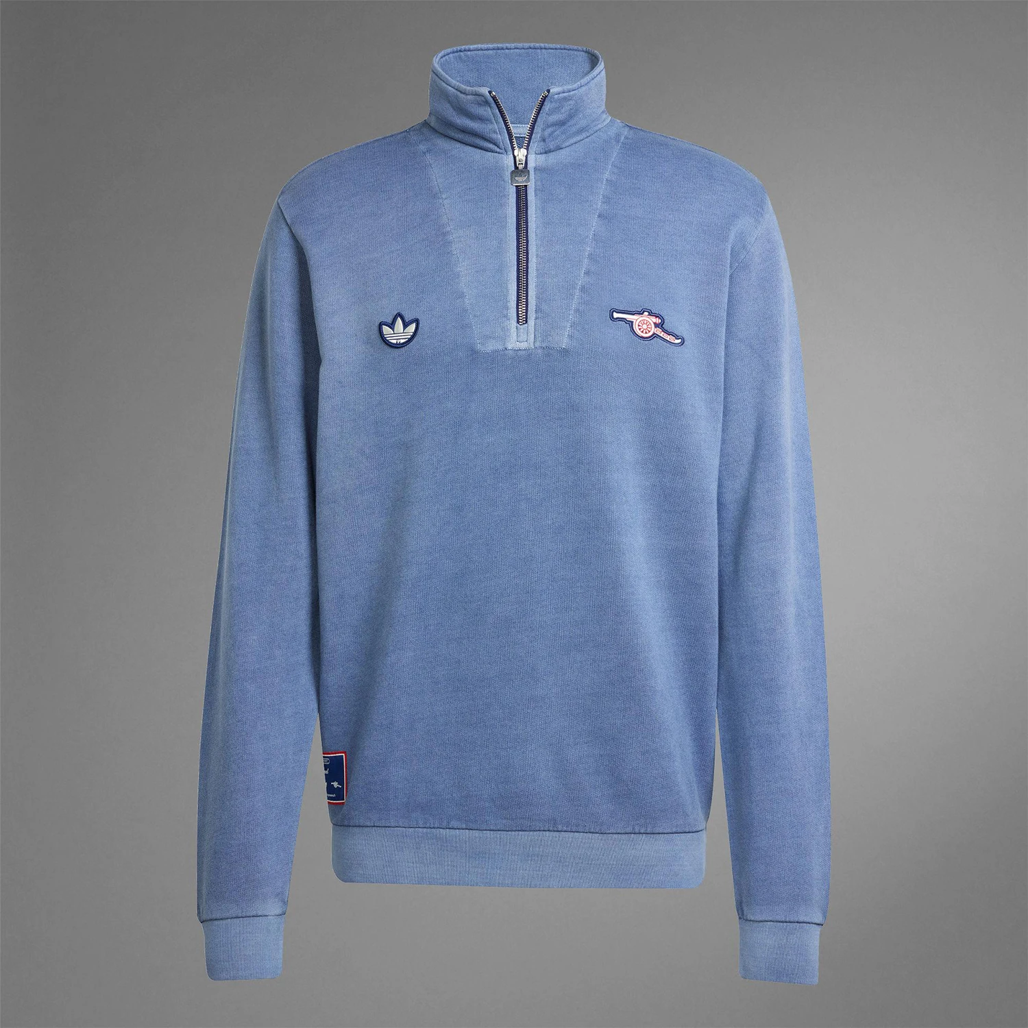 سويت شيرت Adidas الرسمي الأصلي ذو الثلاث خطوط لكرة القدم للرجال بياقة واقفة JF0564