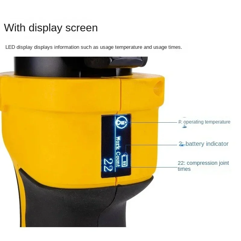 

Rechargeable Portable Hydraulic Tong Electric Pipe Wrench Thin Wall Stainless Steel Clamping Electro-hydraulic pliers