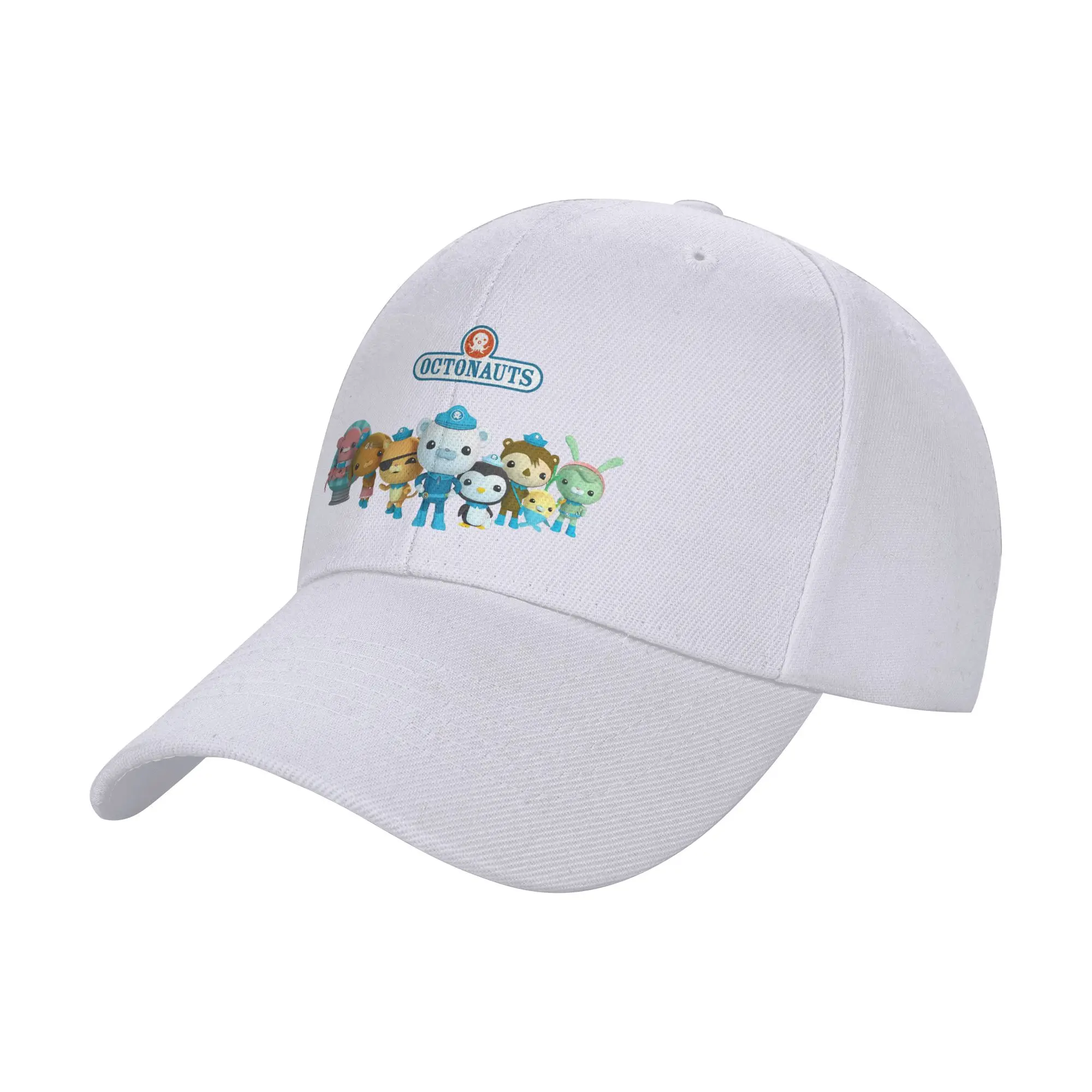 Fashion Kid Kwazii Octonauts Characters Curved Brim Baseball Cap Everyday Commuting Sun Visor Cap