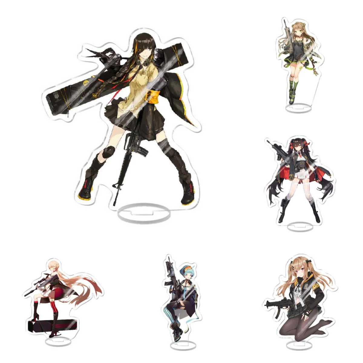 HOT Anime Game Girls Frontline 15cm Acrylic Stand Action Figure Toy Desktop Stand Model Toys Gift