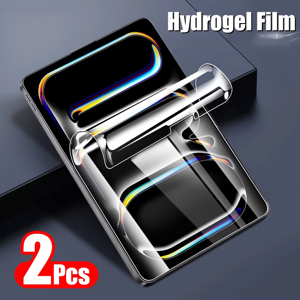  2Pcs Full Coverage Hydrogel Film For Samsung Galaxy Tab S6 Lite S9 FE Plus S7 FE S8 A8 A9 A7 Lite Screen Protectors Not Glass 