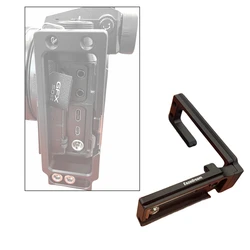 GFX50SII Cable Lock Tripod Quick L Plate Holder for Fujifilm GFX 50S II , Fuji GFX50S II Camera Live Streaming Tether Shooting