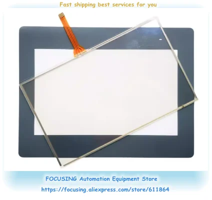 Touch Glass Used For HMIGXO3502 HMIGXO5502 HMIGXU3512 HMIGXU5512 New Film Mask