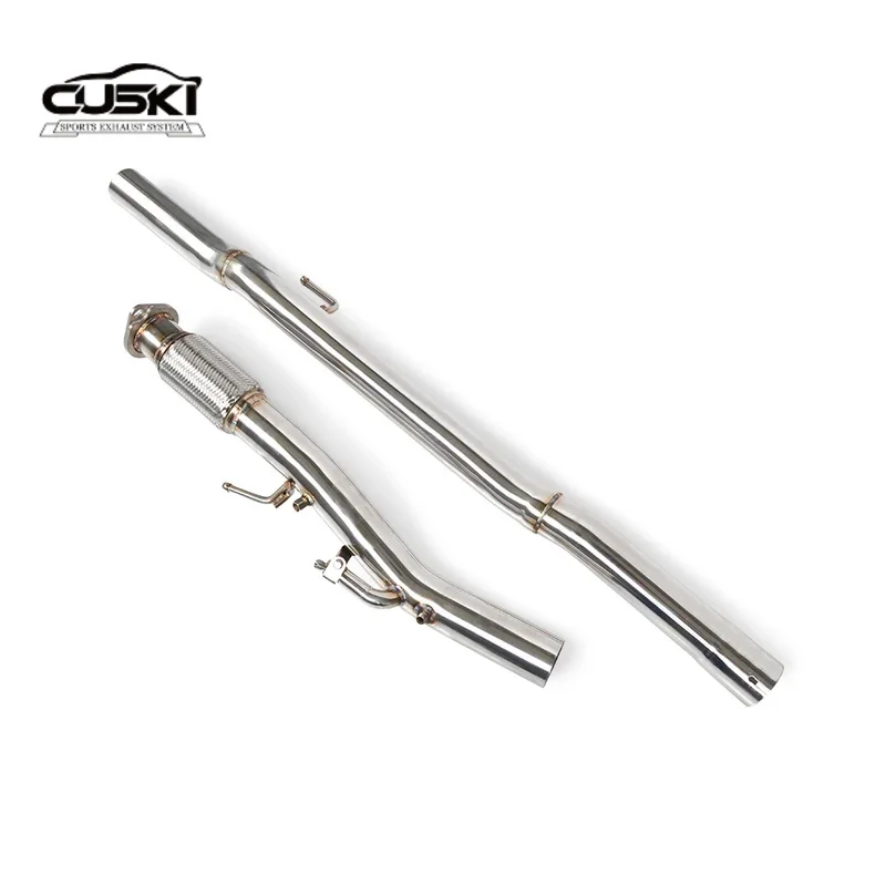 

High performance exhaust components suitable for Mercedes AMG GLB35 2.0T 2020-2023 stainless steel exhaust pipes, resonance pipe