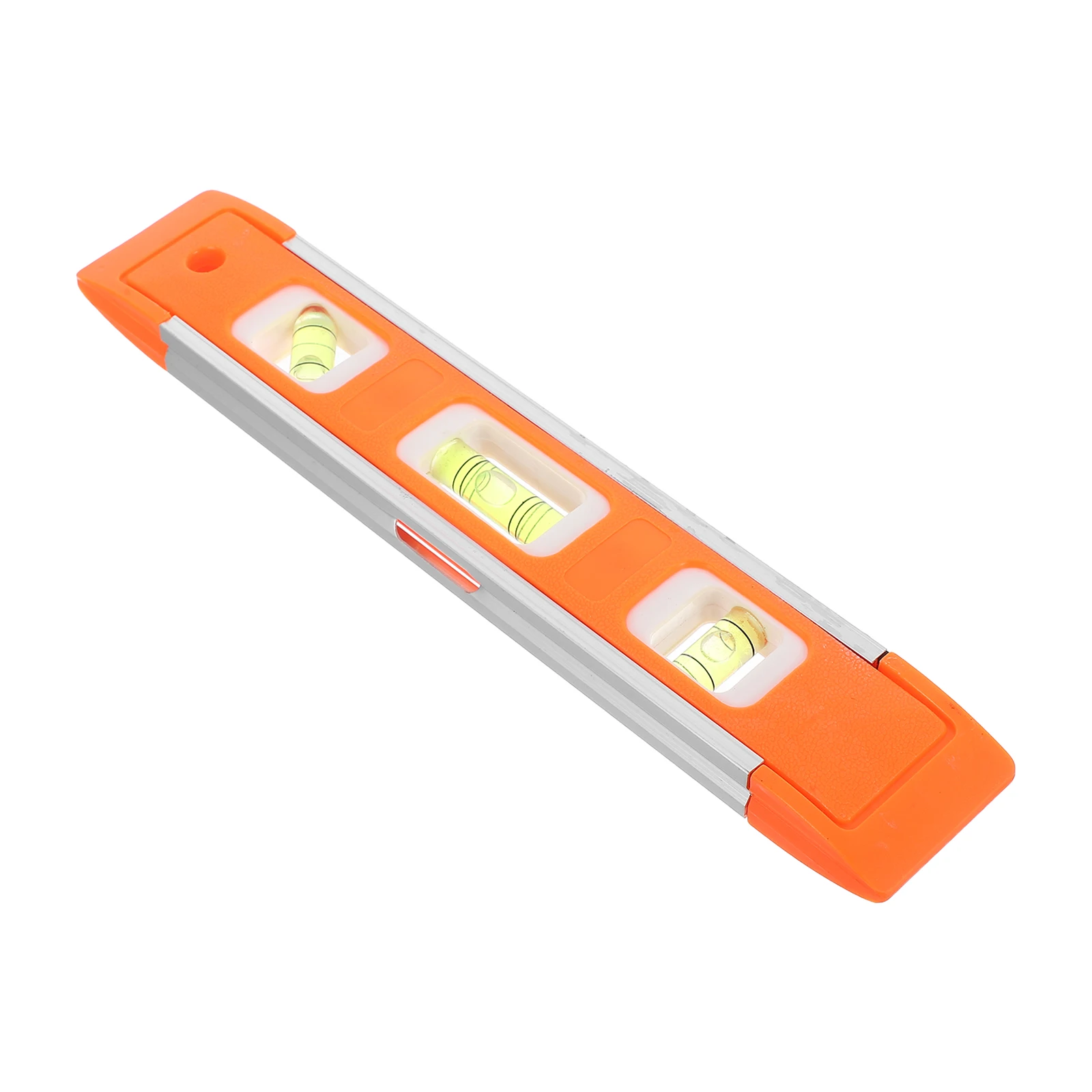Level Bubble Measuring Tool Aluminum Alloy Compact Lightweight Orange Multifunctional Precision Spirit Measurement Architecture