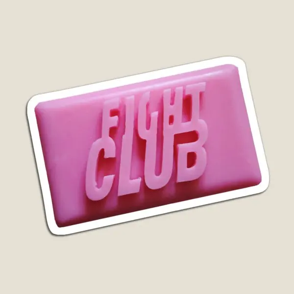 The Fight Club  Magnet Kids Home for Fridge Organizer Colorful Refrigerator  Stickers Decor Children Toy Funny Cute Holder