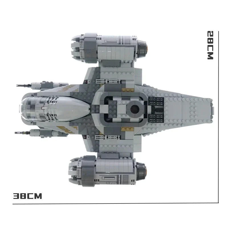 

Galaxy-Razors MOC-Fighters, космические корабли, линты, герб корабля, боевики-модель самолета, строительные блоки, кирпичи, игрушки, подарок