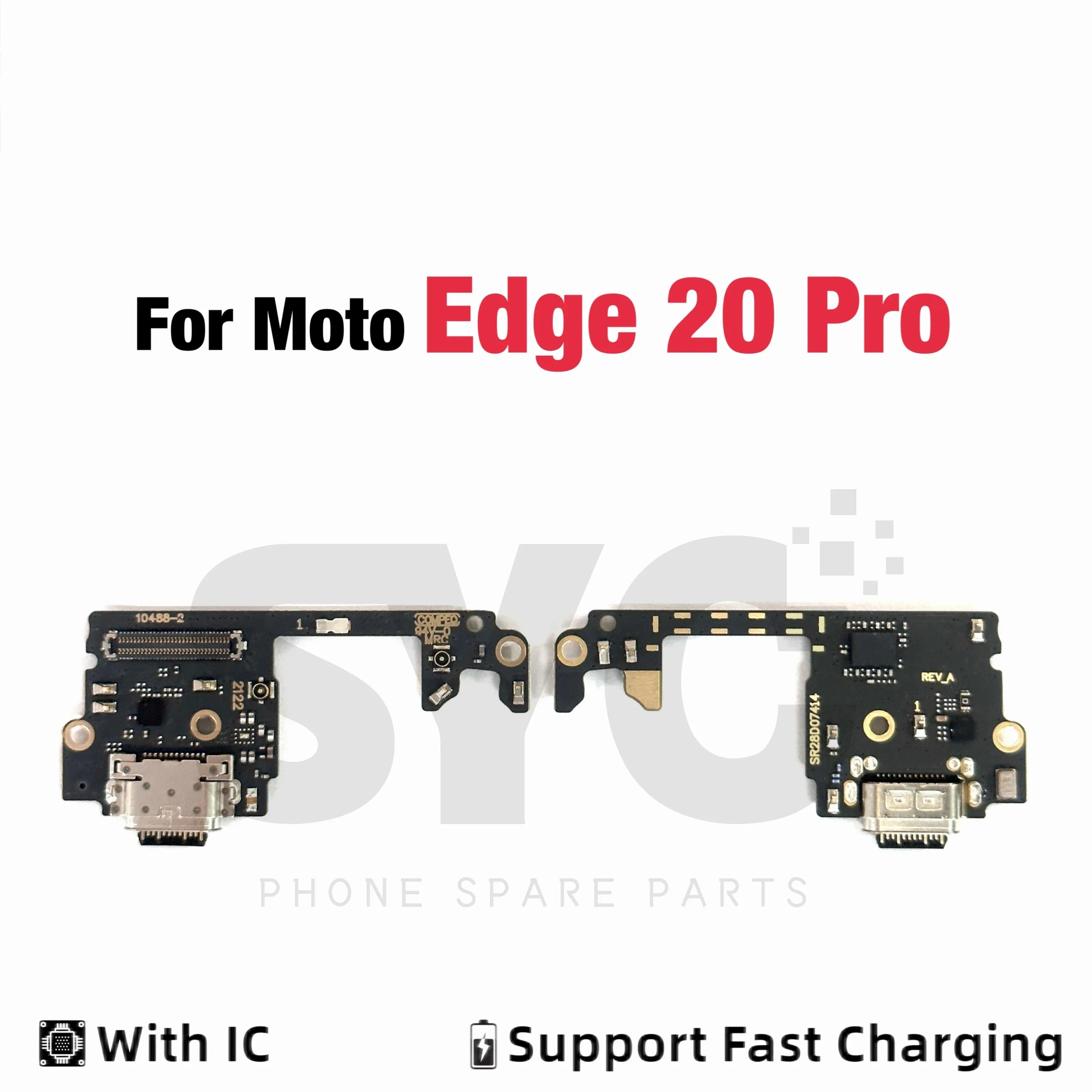 

Разъем для зарядки SYC USB, док-станция, плата зарядки для Motorola Moto Edge 20 Pro
