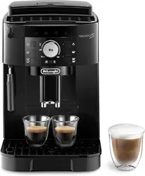 Cafetera Superautomática con Boquilla para Leche, Cafetera Espresso,Grano a la Taza con 2 pastillas, 1450W, color Negro