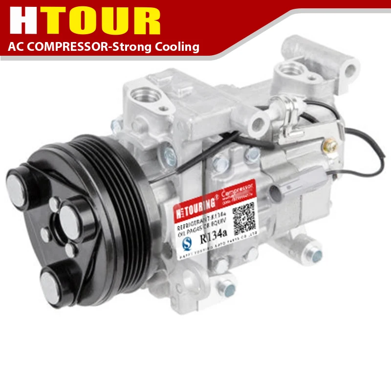 ac compressor FOR Mazda 3 /Mazda 5 petrol 2.3 2.0 1.8L 05-10 H12A1AJ4EZ H12AOBW4J CC29-61-K00 CC29-61-K00A CC2961450G 120MM