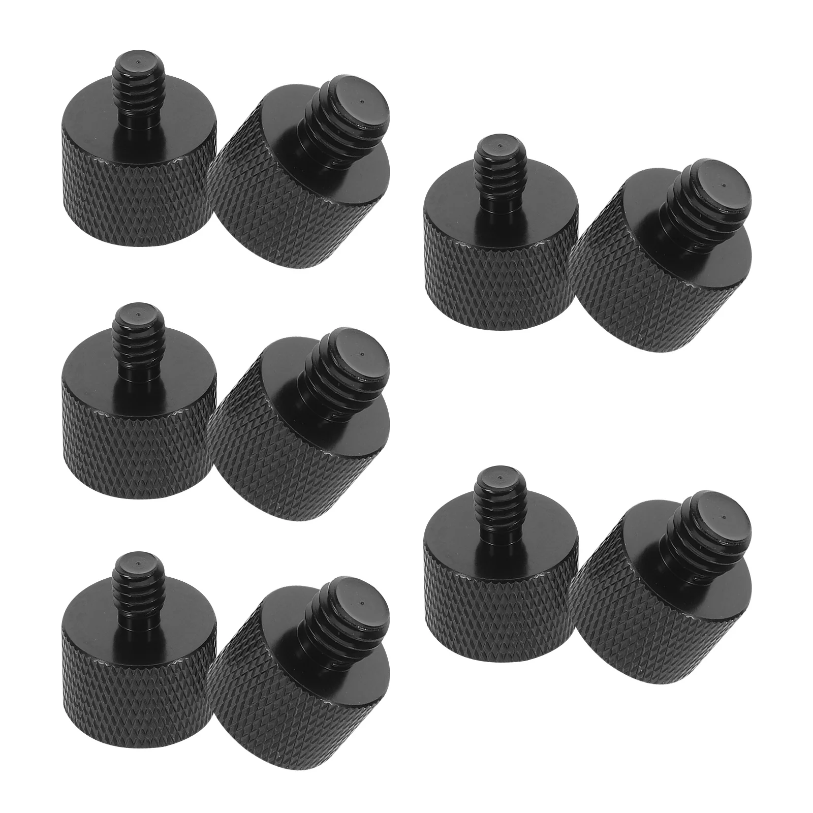 

10 PCS Mic Stand Holder Mount Tripod Screw Metal Thread Adapter Clamp for Microphone