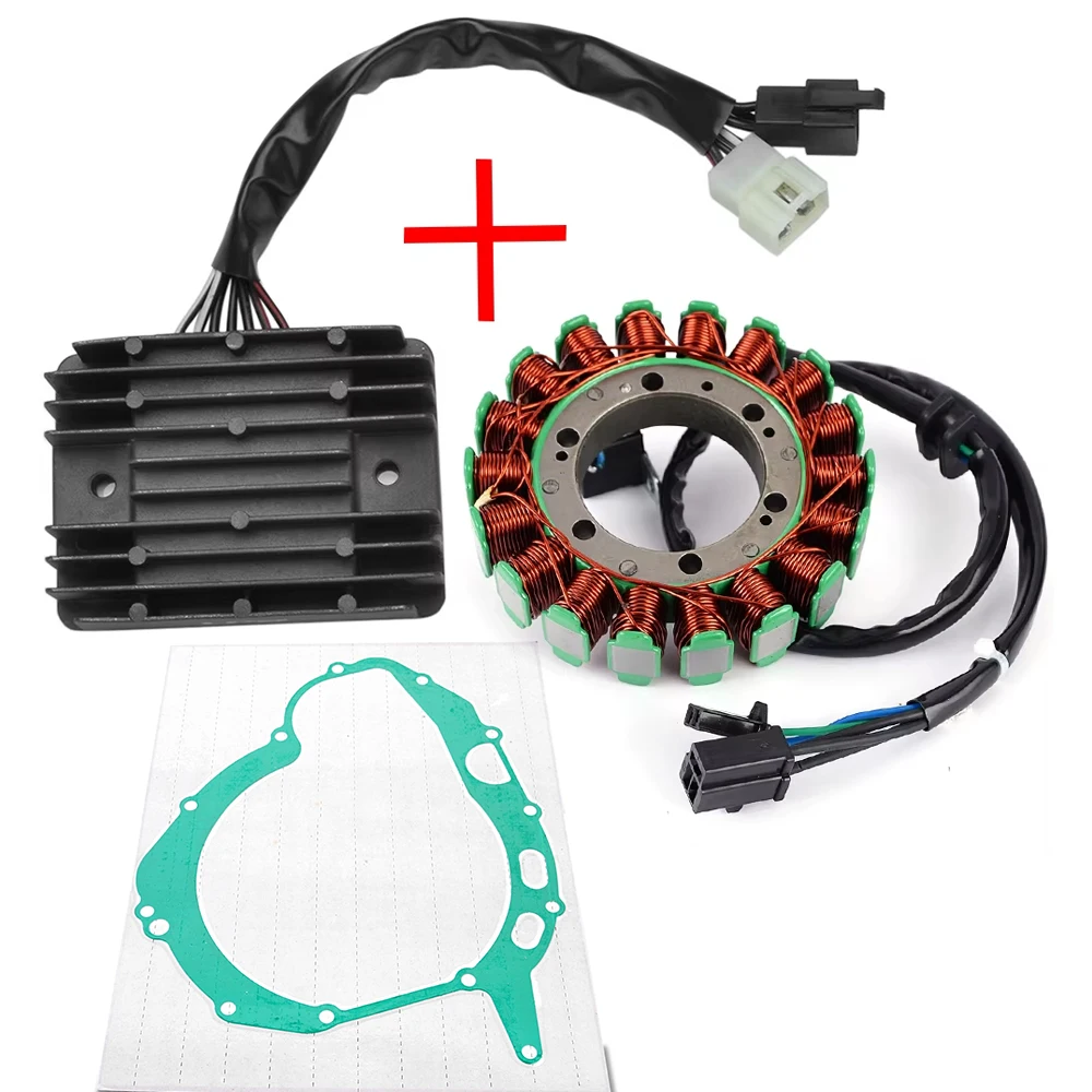 

Regulator Rectifier Stator Coil​ For Suzuki DL1000 DL 1000 V-Strom V Strom 10000 2002-2007 2008 2009 2010 2021 2012 With Gasket