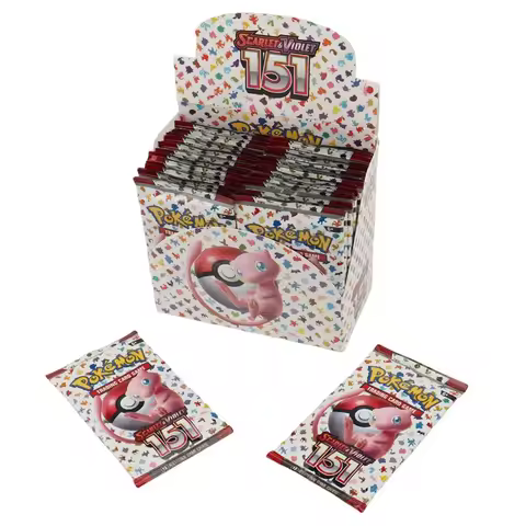 40/360Pcs English version Pok&eacute;mon TCG: Scarlet &amp; Violet 151 classics Expansion Booster Box Pokemon trade card 36 Pack Box
