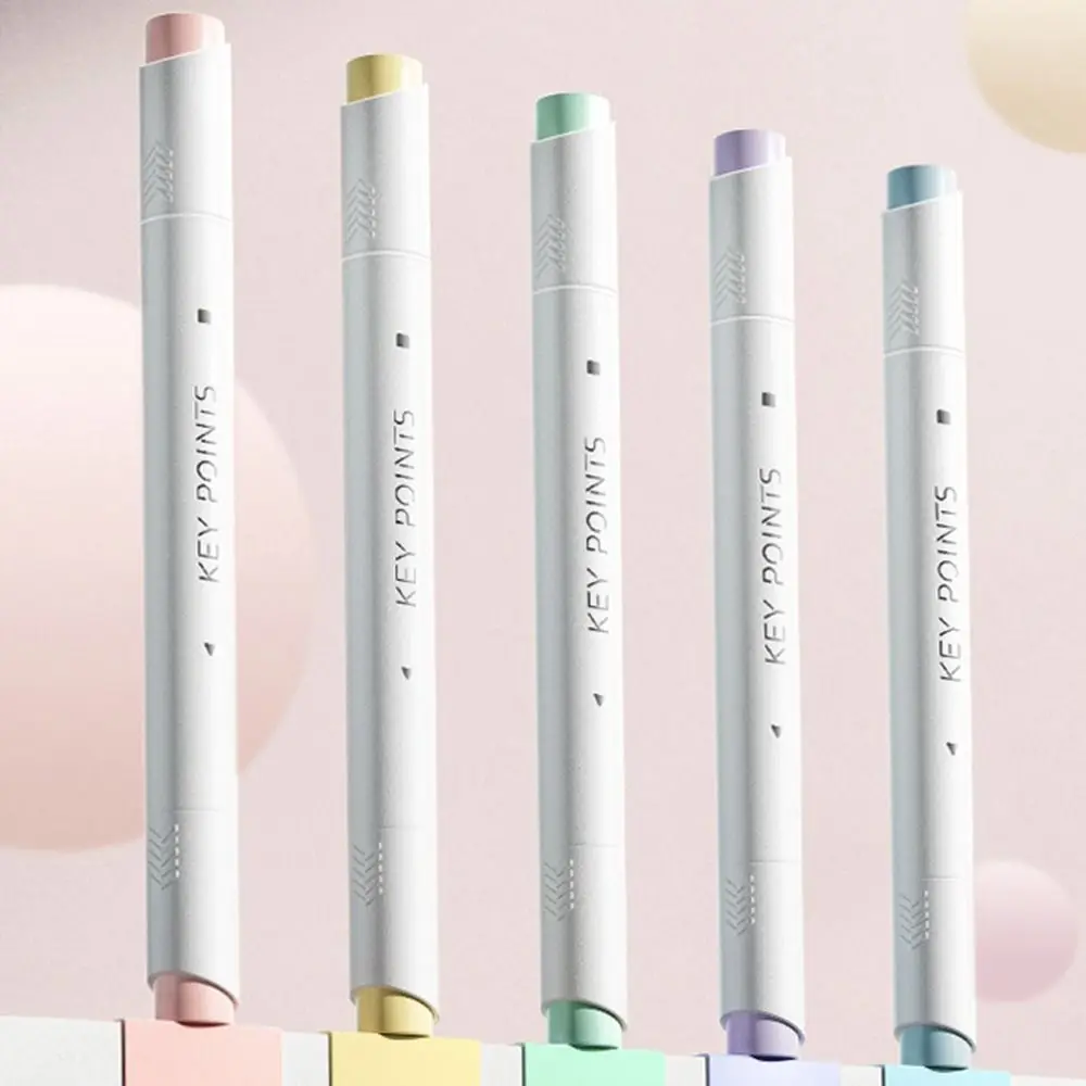 Student Gift Learning Prize School Office Supplies Highlighter Fluorescent Pen Hand Account Pen Line Color Marker Pen