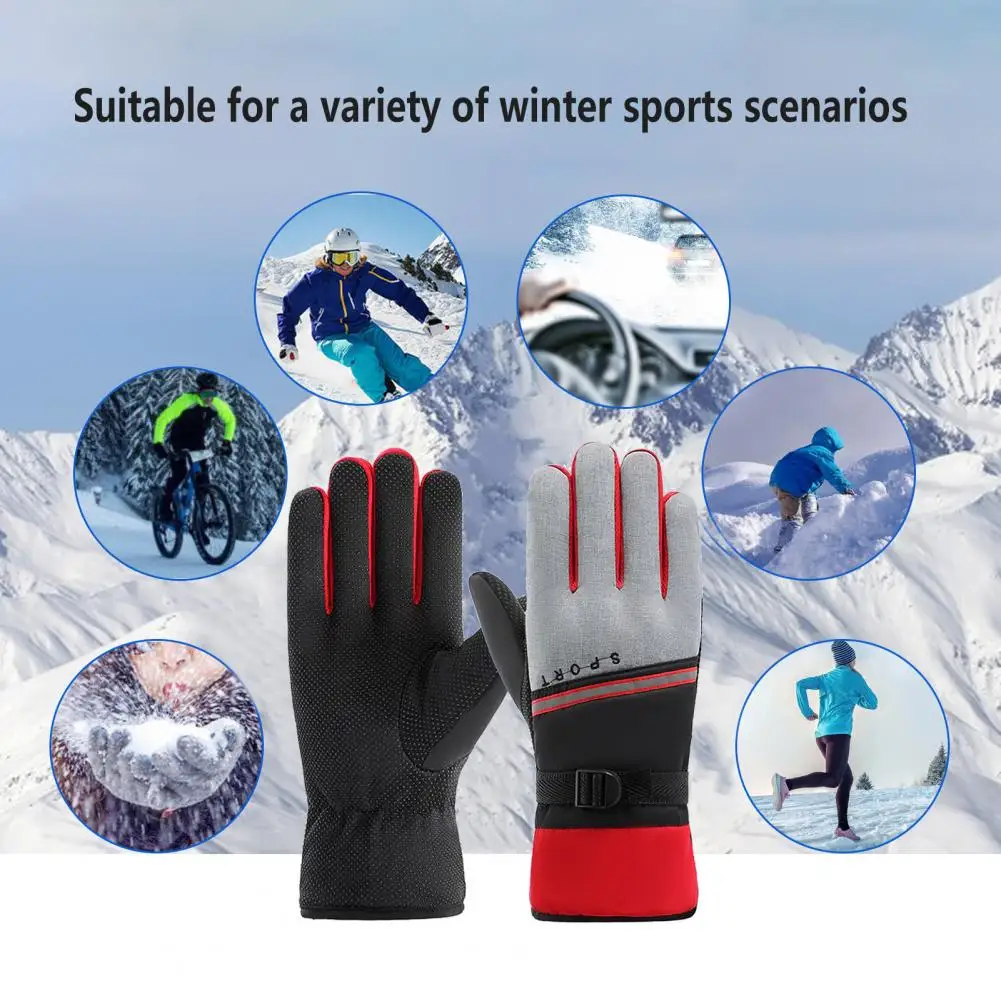 Skiing Gloves For Winter Waterproof Gloves Men Nature Hike Mitten Military Glove Camping Fighter Hiking Sports