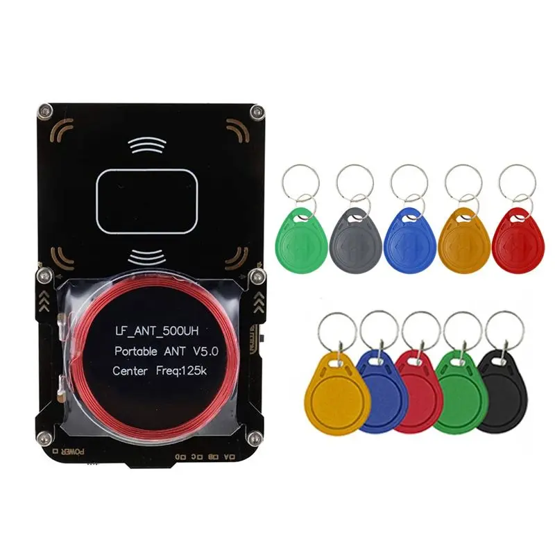 

[NEW A09R!】 Proxmark3 RFID Card Reader +5XT5577/UID Keychain IC/ID Key Writer RFID Duplicator NFC 5.0 Smart Chip Copier Programm