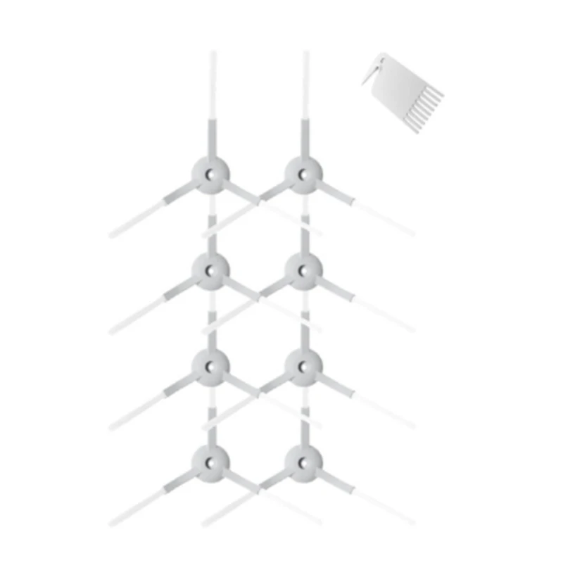 مجموعة فرشاة جانبية لشاومي mijia g1/mjstg1/skv4136gl ، ملحقات روبوت المكنسة الكهربائية