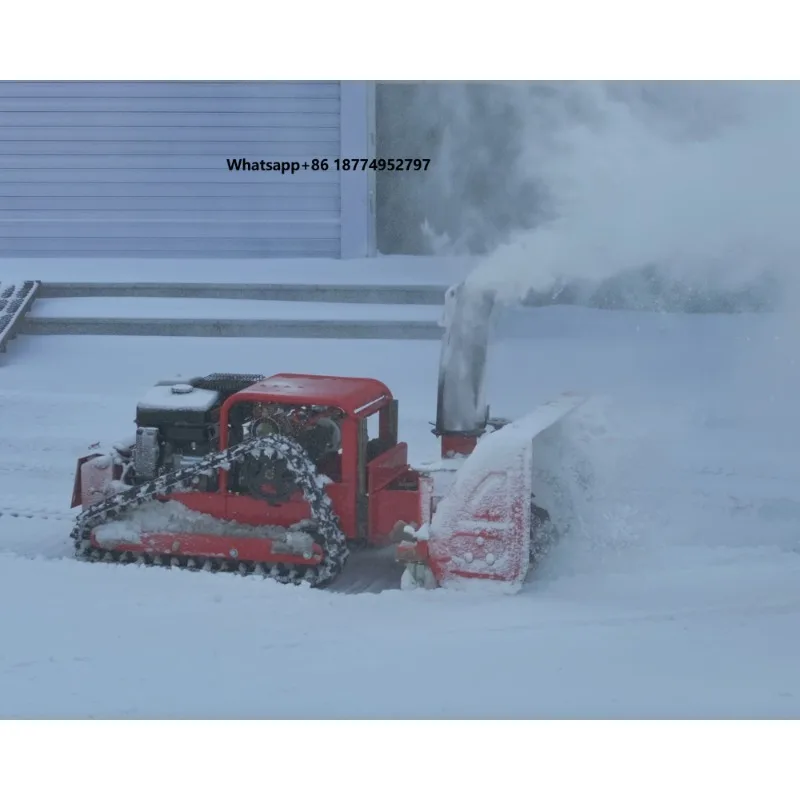 Latest Sweep the Snow Anti-slip Robot Snow Blower Radio Remote Control Snow Thrower Machine