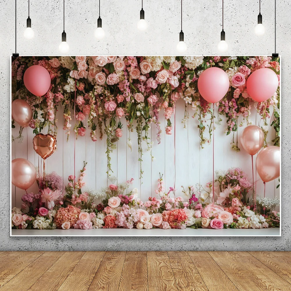 عيد الحب التصوير خلفية الحب القلب الزهور بالون 14 فبراير الزفاف دش حفل زفاف ديكور صور الخلفيات ﻿