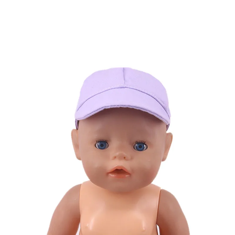 Doll Clothes, Baseball Caps, Doll Hats, 18 Inch Doll Accessories, American Girl Dolls And 43Cm Newborn Supplies,Our Generation