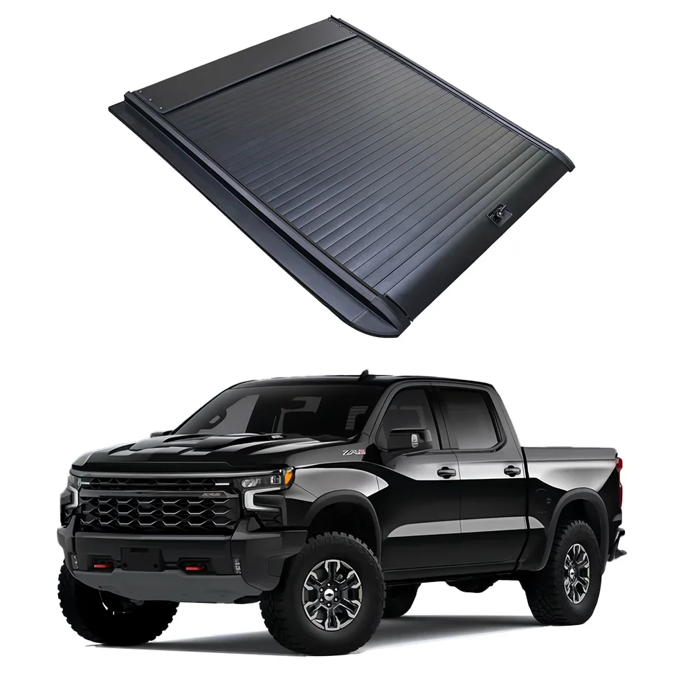 

high quality pickup retractable tonneau cover for F150 Ranger Ford chevy Colorado Canyon Silverado Sierra