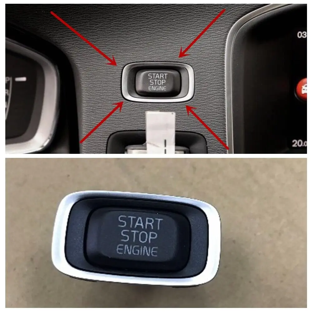 

WXZOS Engine Key Start Stop Switch 31456645 For Volvo S60 S80 XC60 XC70 V60