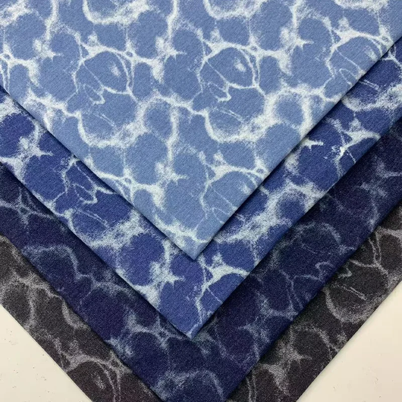 قماش الدنيم السميك من قماش الجاكار المغسول لخياطة الفساتين وحقائب السراويل والقبعات DIY