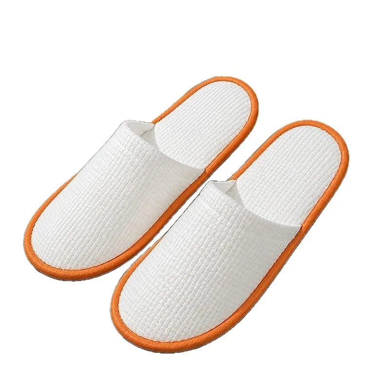 10 Pcs Portable Disposable Slippers Non Slip Indoor Slippers For Home Hotel Homestay Travel Spa Guest Disposable Footwear image 6