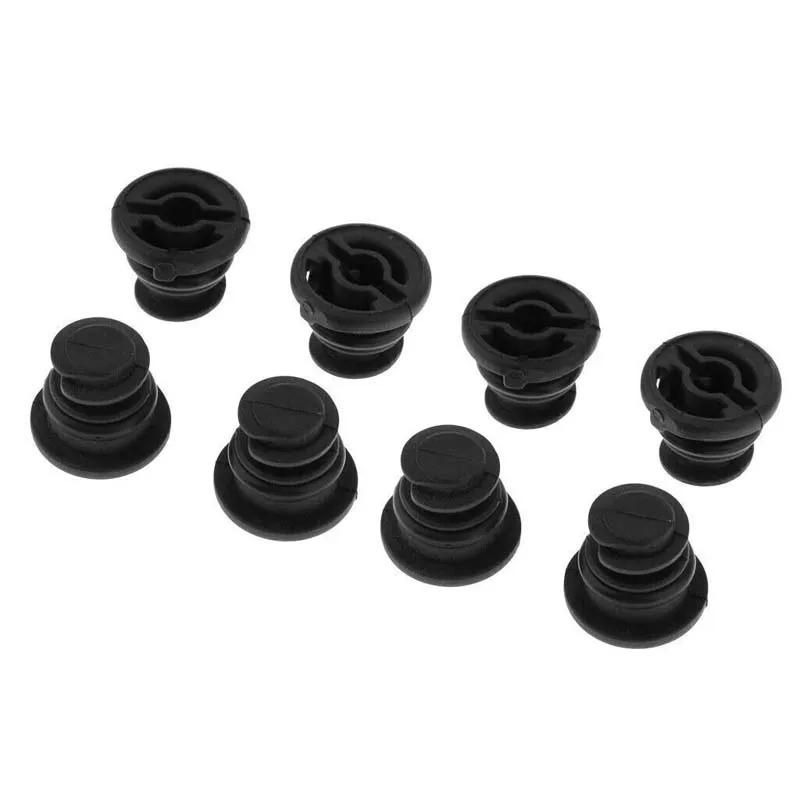 10 Pieces 06L103801 Suitable For New Audi A4L/Q5 Volkswagen Golf Passat Engine Oil Drain Plug Cover Oil Pan Nut Bolt Black