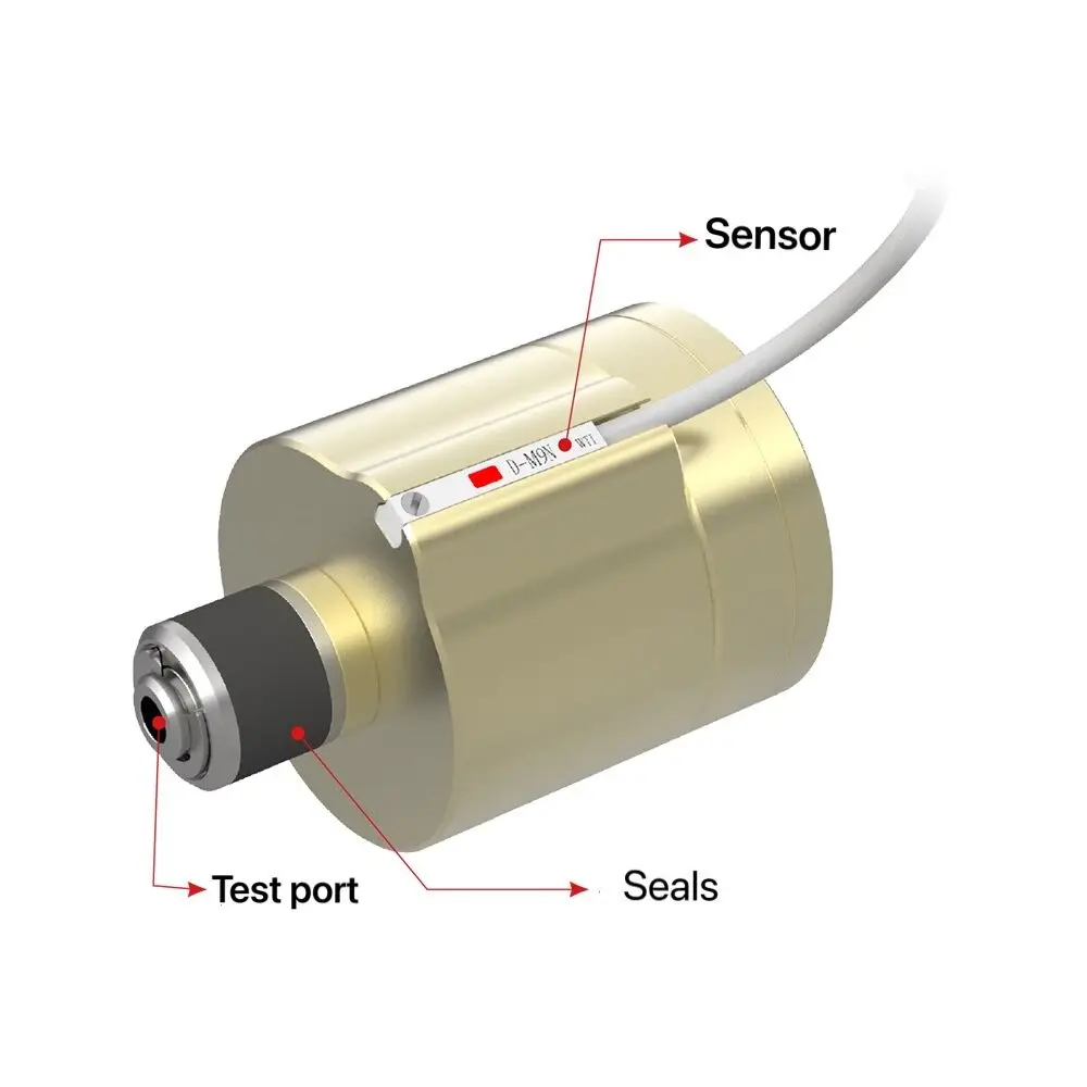 Leak Test Tool GripSeal G15 Pro Quick Connector with Magnetic Sensor for Testing of Internal Straight Tubes and Bores