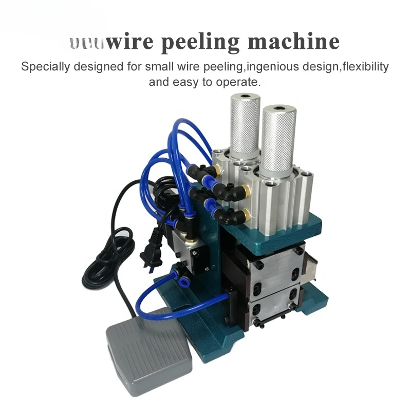 Pneumatic Manual Multi Core Wire Stripping Twisting Machine with 220V