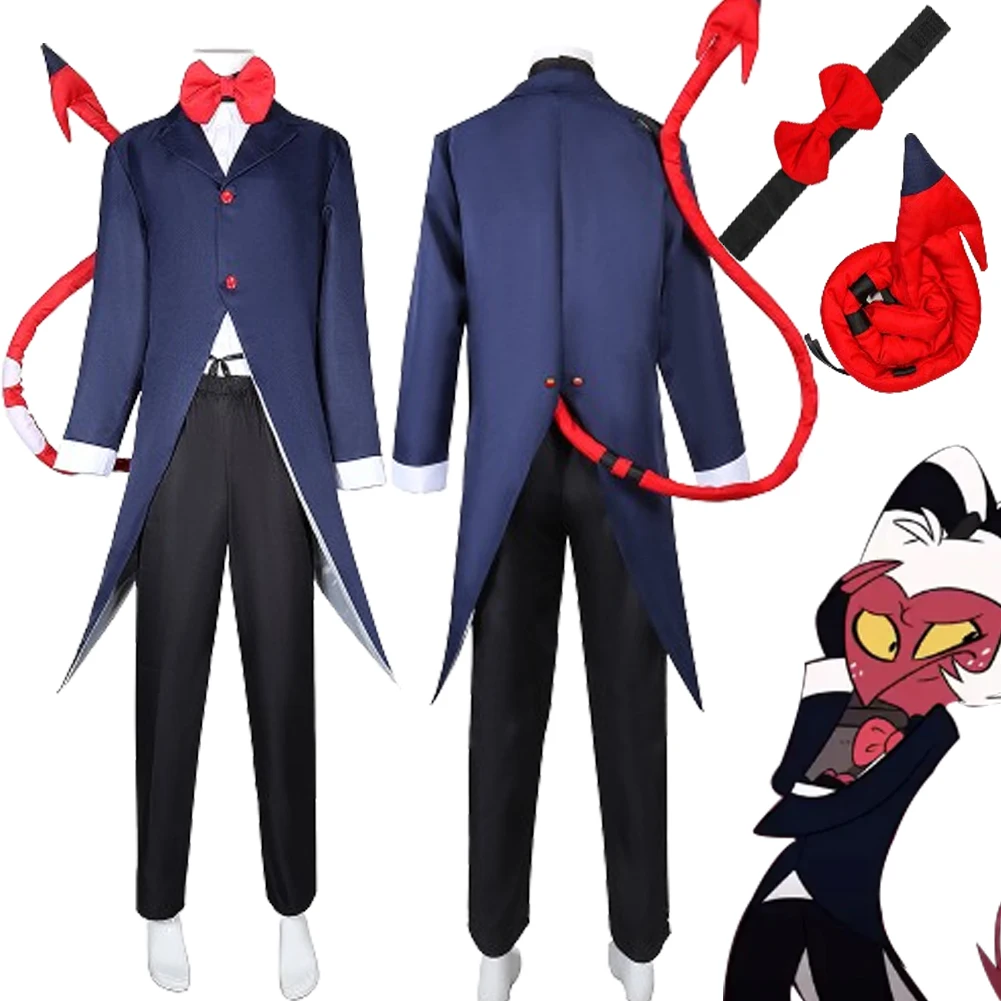 Костюм для косплея унисекс из аниме «Helluva»