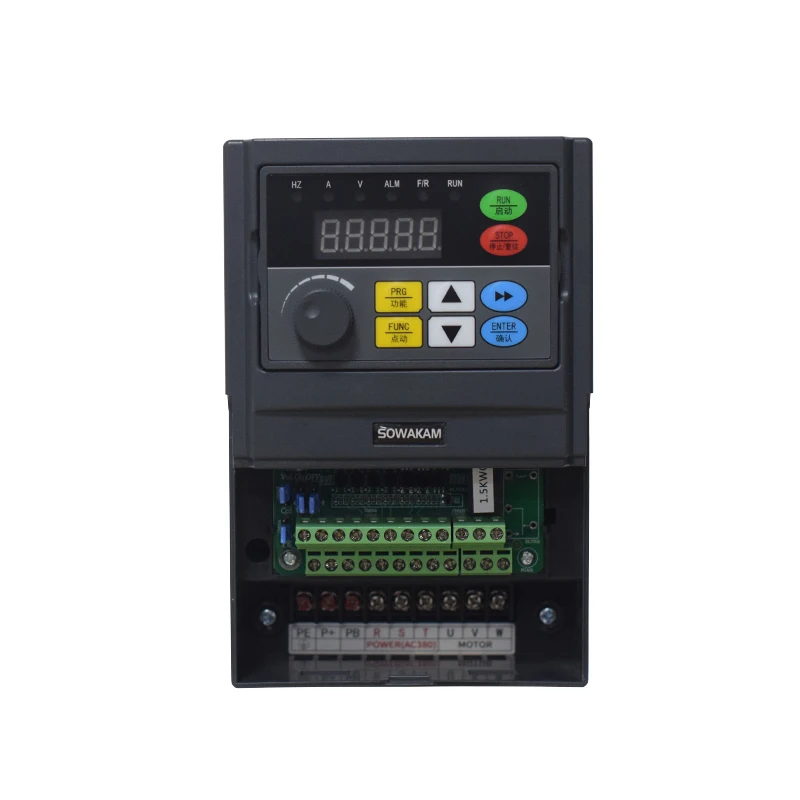 Solar VFD ZA310T 7.5/11KW  3phase 380V PV Pump Variable Frequency Drive Converter Motor Speed Vector Control Inverter