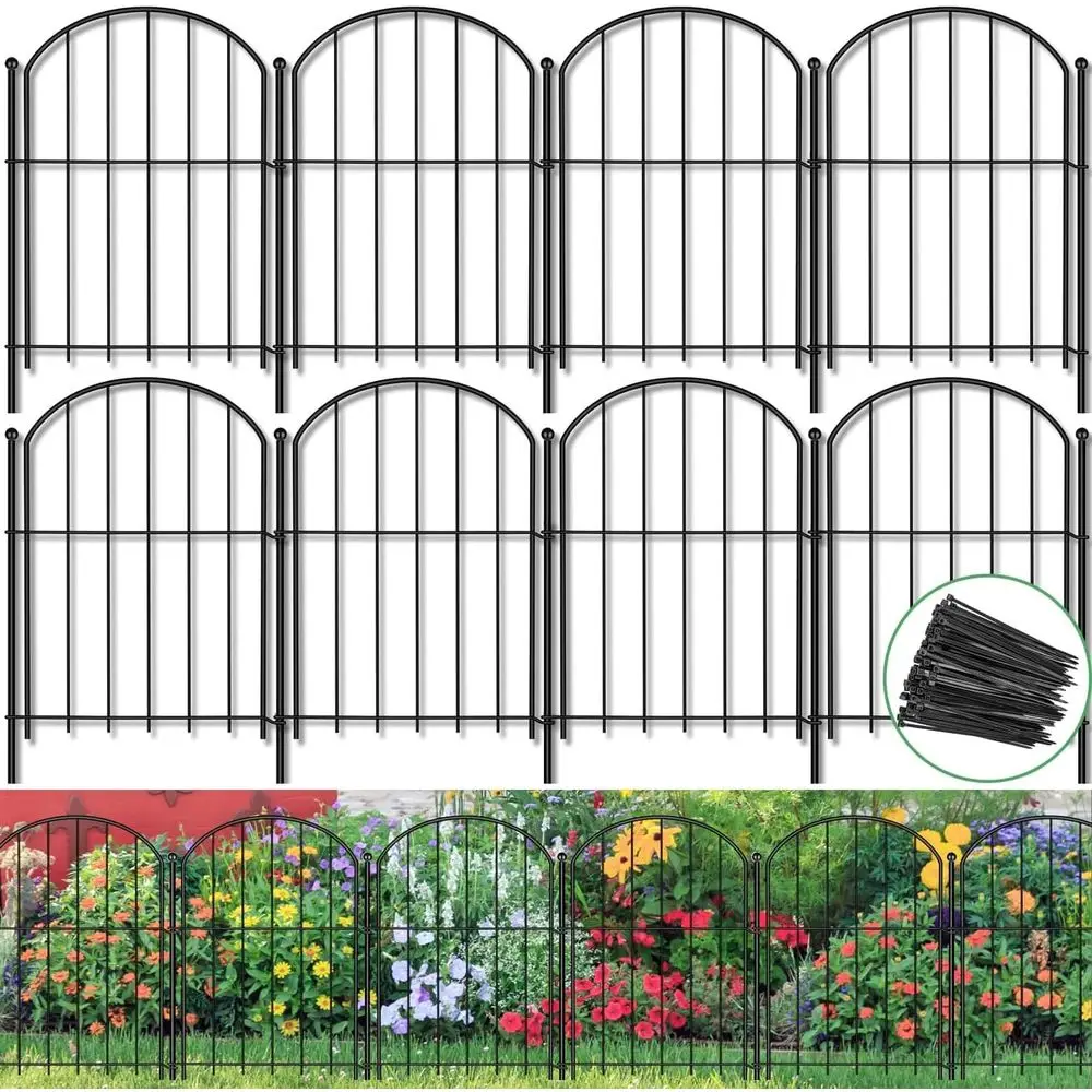 

Набор из 14 металлических элементов для легкой установки садовых бордюров - Декор для ландшафтного дизайна на открытом воздухе