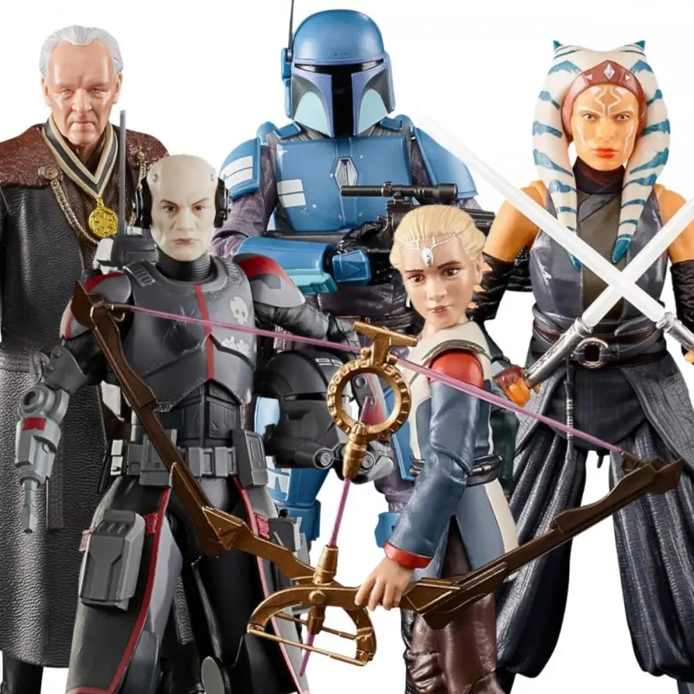 スターウォーズブラックシリーズクライアントオメガ-カミーノ-アソーカ・タノエコーデスウォッチマンダロリアンおもちゃ-6-インチアクションフィギュアおもちゃギフト