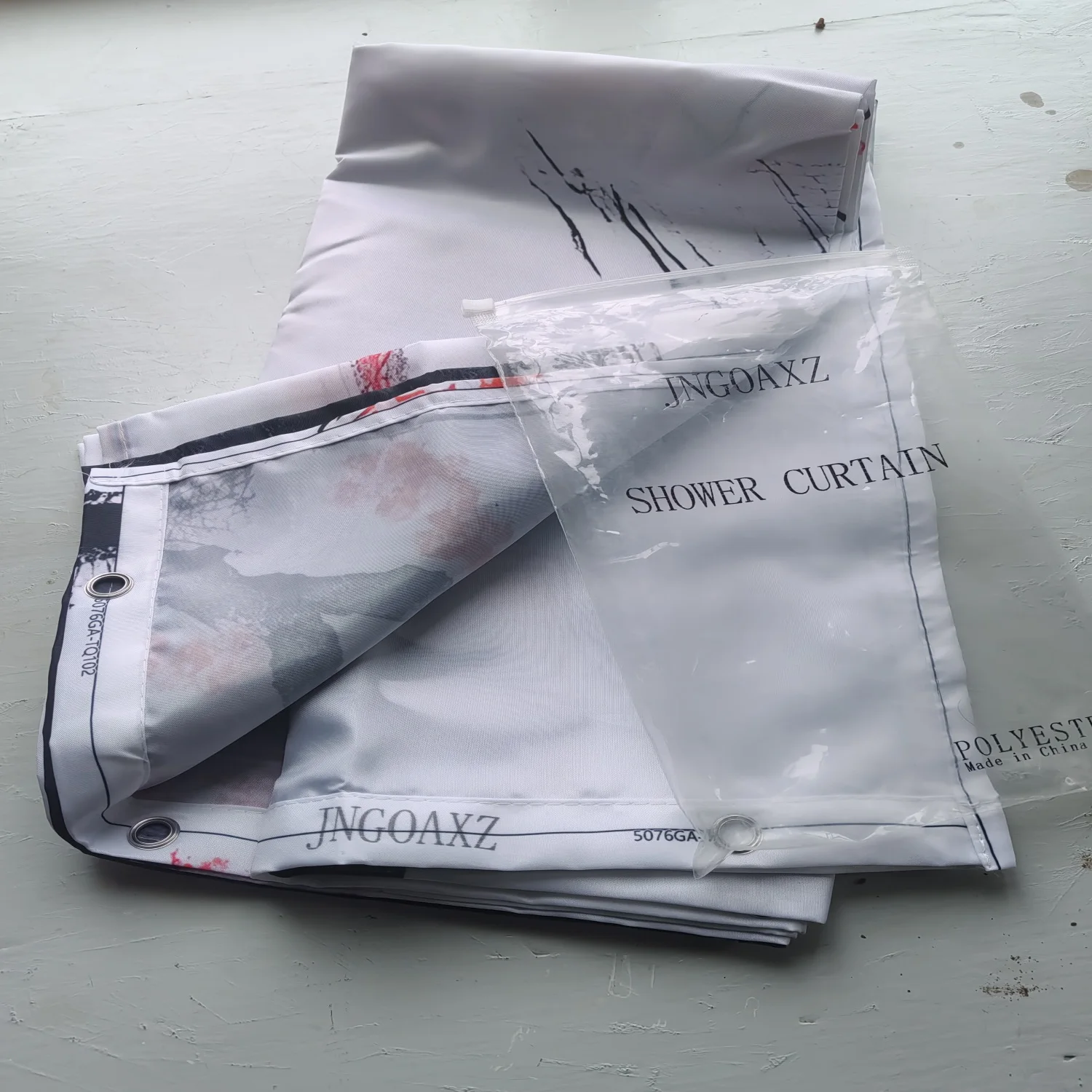 

JNGOAXZ Занавеска для душа из полиэстеровой ткани. Простой стиль. Декор интерьера ванной комнаты.