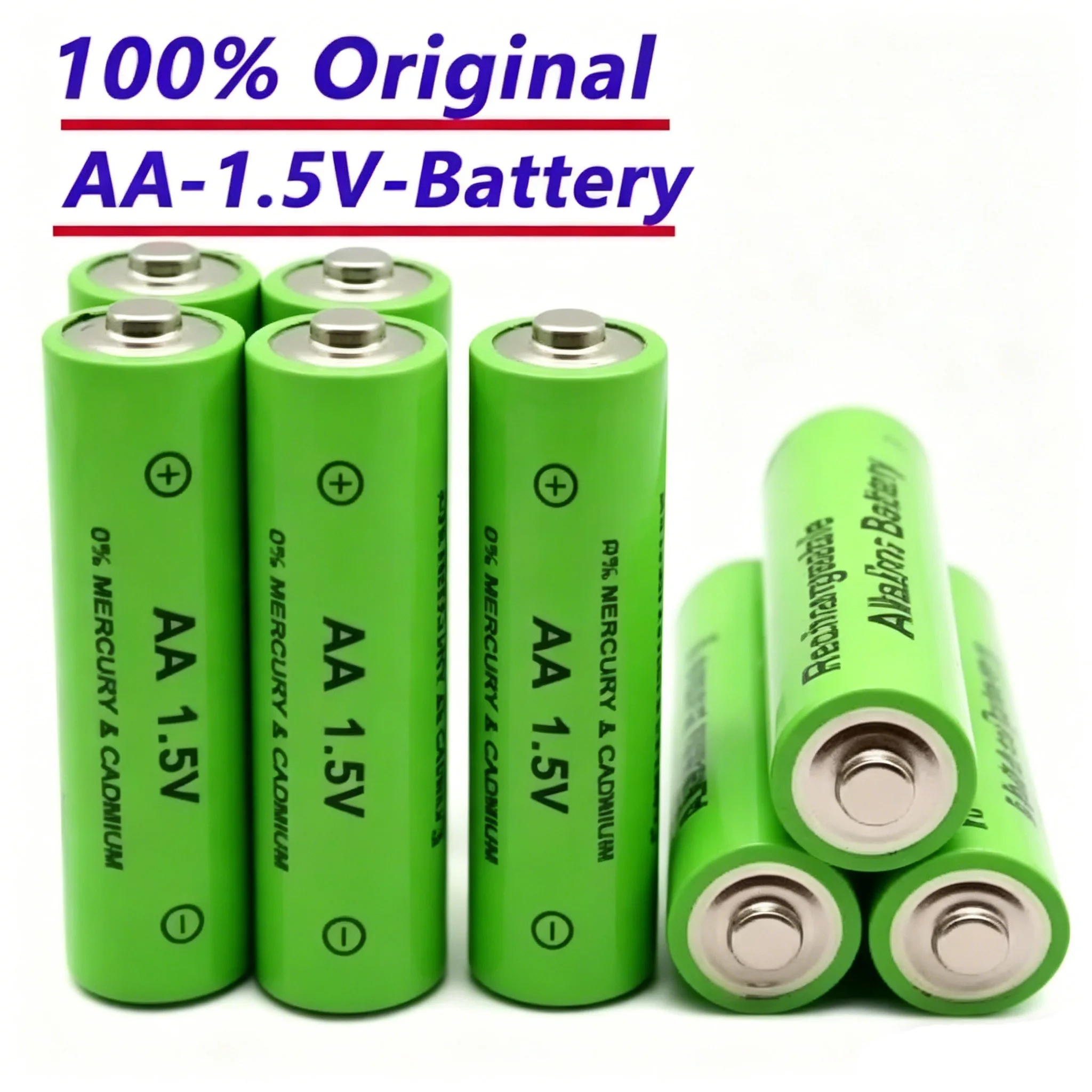 

100%.Original. Recargable. NI-MH.baterías recargables. 1,5V.AA battery. Prefabricadas para juguetes.