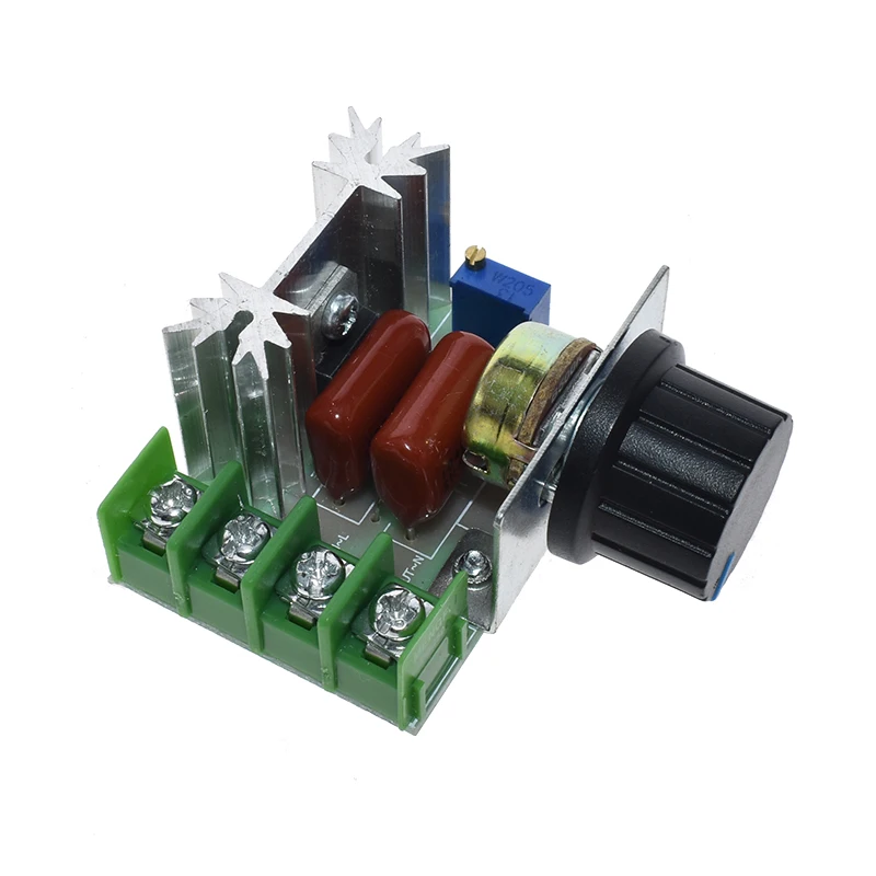 AC 220V 2000W SCR Spannung Regler Dimmen Dimmer Motor Speed Controller Thermostat Elektronische Spannungs Regler Modul