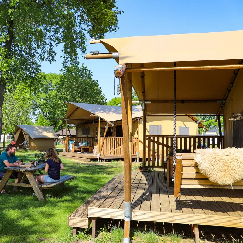 Glamping Farm Camping Base, палатка для кемпинга для родителей и детей на 3-4 человека, 2 спальні и 1 гостиную, дикая роскошная вилла для отдыха