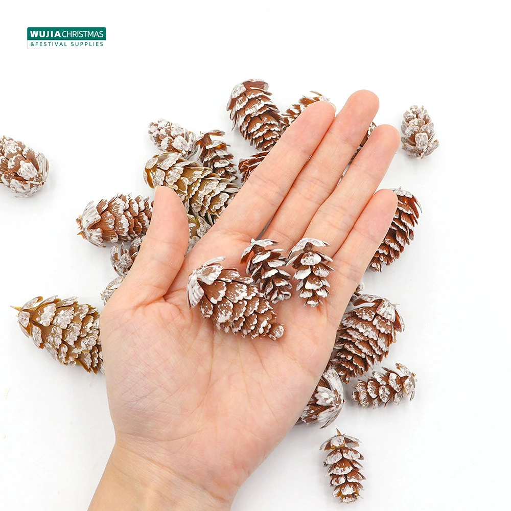 32 Mini Pigne Naturali 3-4 Cm – Decorazione Rustica Per Natale, Fai Da Te, Halloween E Autunno