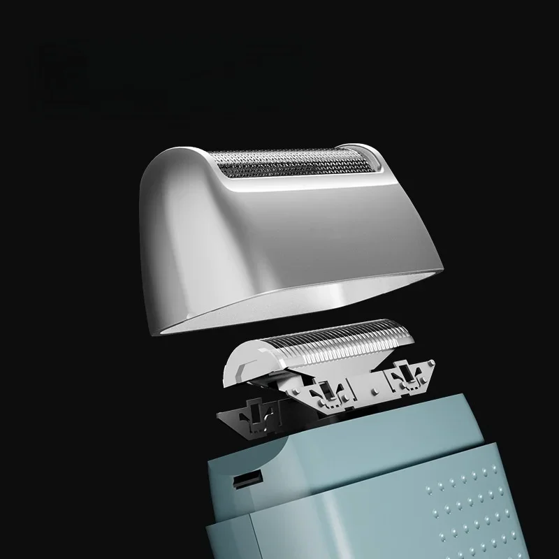 Afeitadora eléctrica YOUPIN para hombres, recortadora de barba, cortadora de pelo portátil, máquina de afeitar recargable para Barba, Motor potente