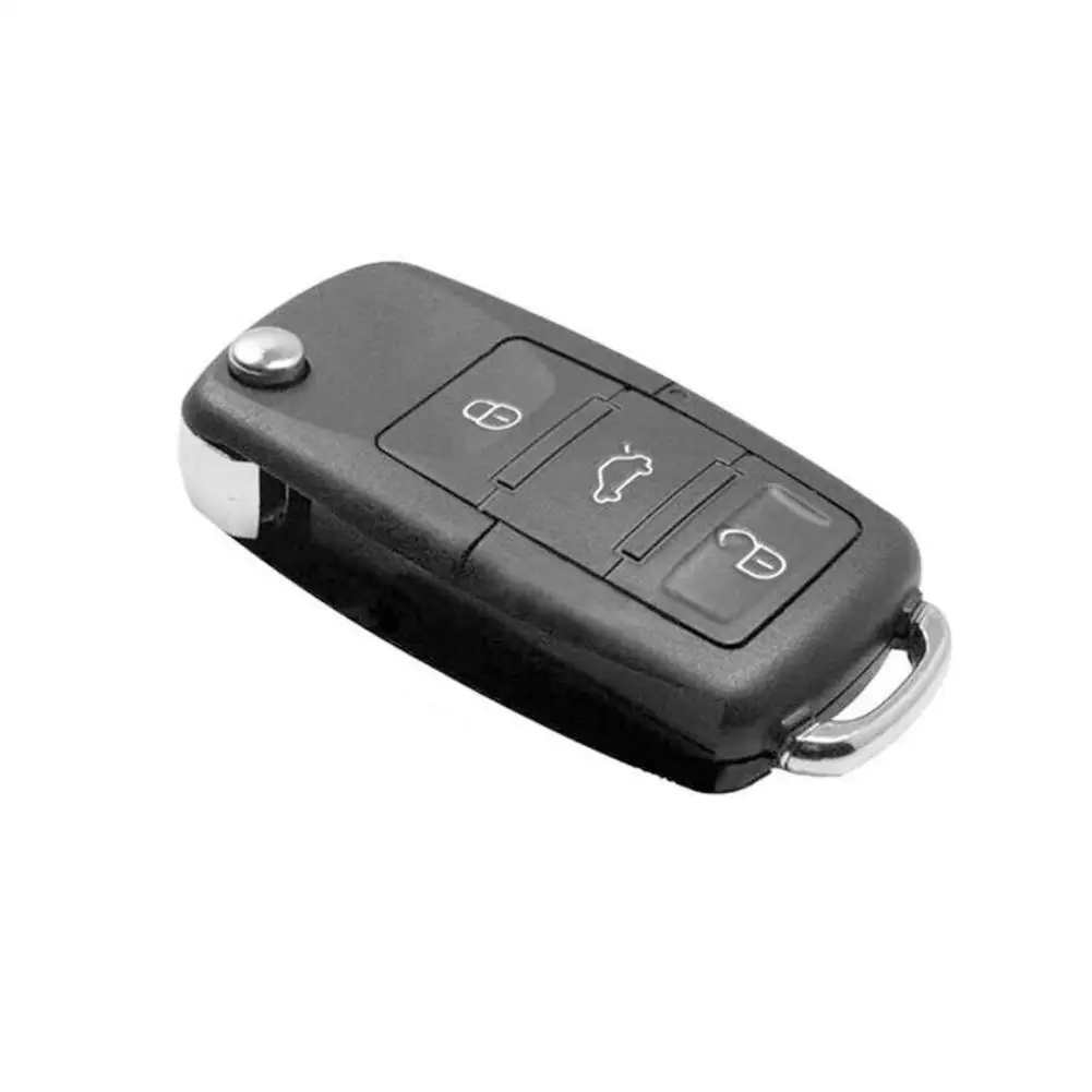 For VW VOLKSWAGEN Jetta Tiguan Golf Mk6 Caddy Eos Skoda Toledo Bora Sagitar Polo Passat Beetle Flip Remote Key Shell