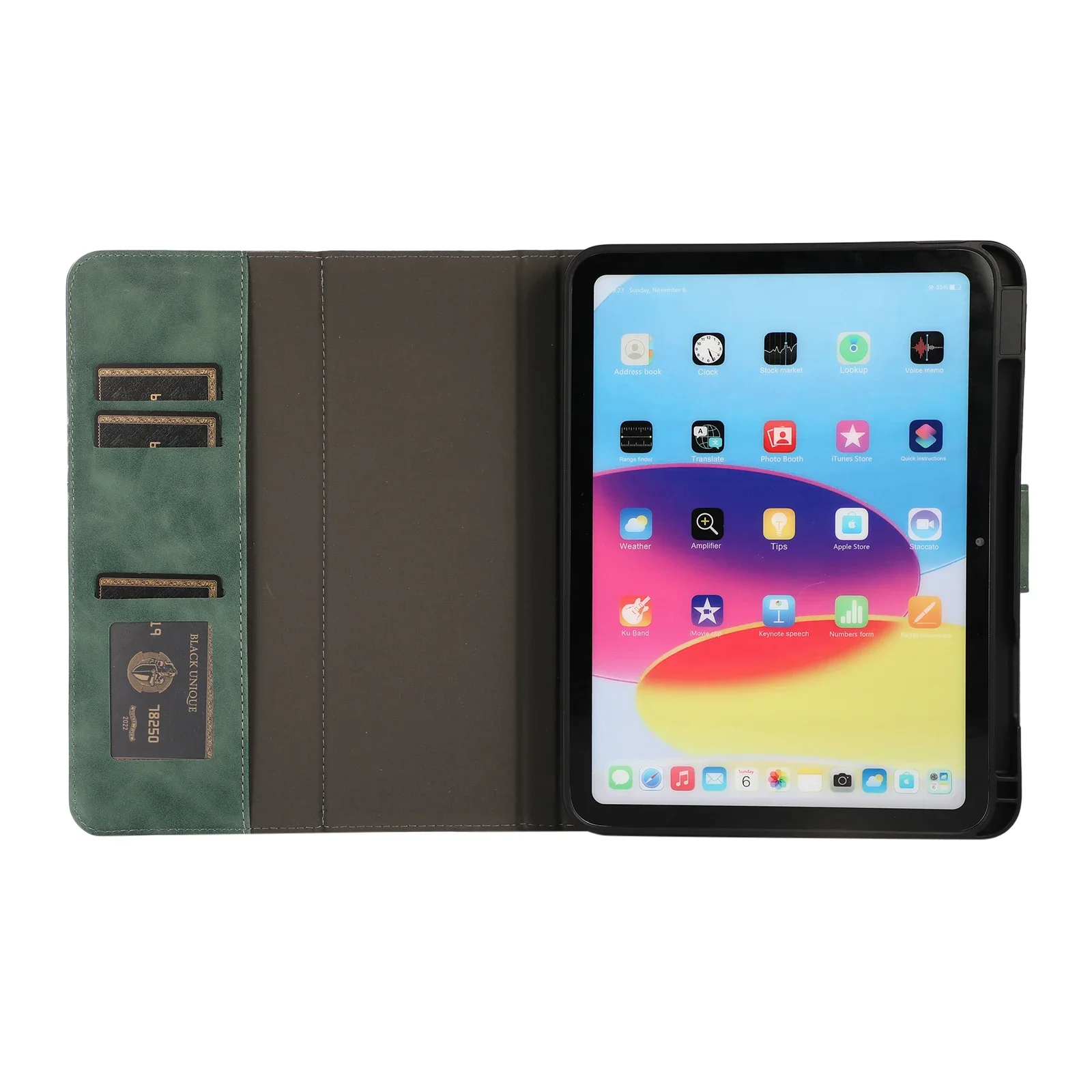 Case for iPad 9.7 6th 5th 10.2 9th 8th 7th Leather Skin Friendly Cover for Air 3 10.5  iPad 10 10th 10.9 inch Built-in Pen Slot