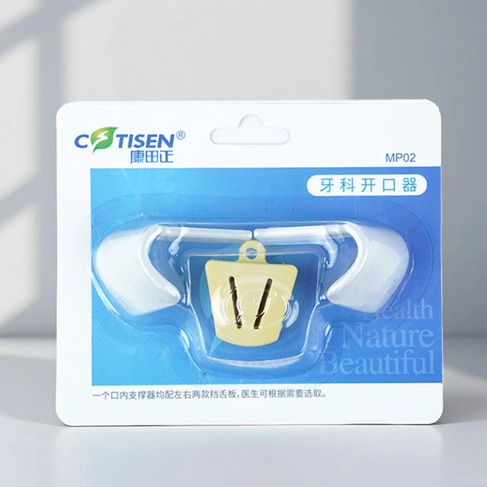 S/M/L Dental Treatment Tool Set Cheek Retractor Tongue Guard Silicone Mouth Opener Occlusal Pad Teeth Props Intraoral Bite Block