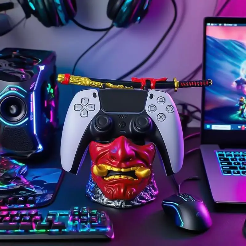 

Creative Cartoon Universal Game Controller Holder PS5 Xbox Switch Gamepad Stand Resin Game Joystick Display Stand